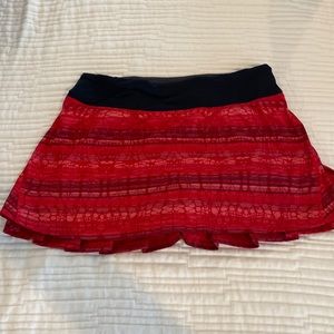 Lululemon pace setter skort